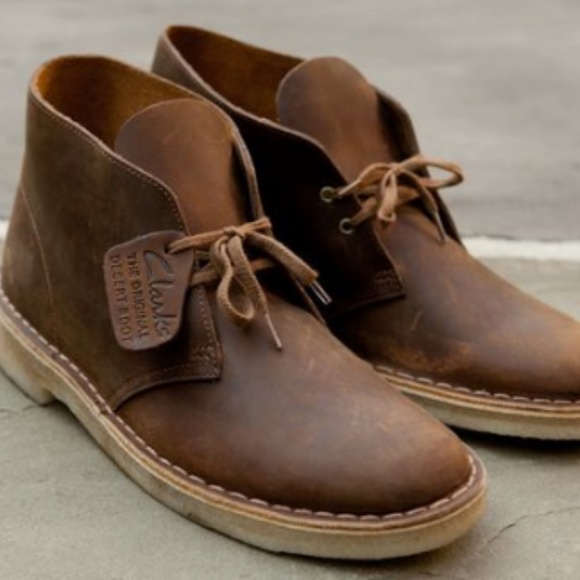 clarks beeswax desert boot